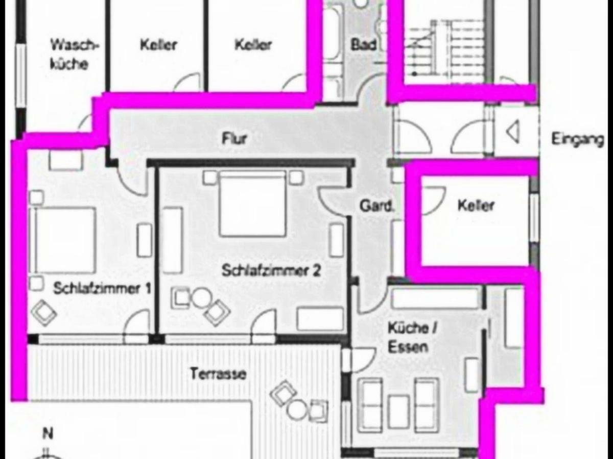 Ferienwohnung Karin 쇼텐 외부 사진